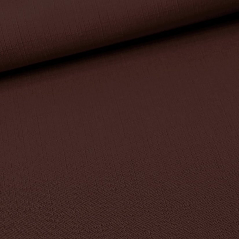 Teflonová látka na ubrusy-357 -čokoládová - Šíře materiálu ↔ (cm): 160