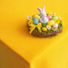 Teflonový ubrus 3014 tm.žlutá STANDARD