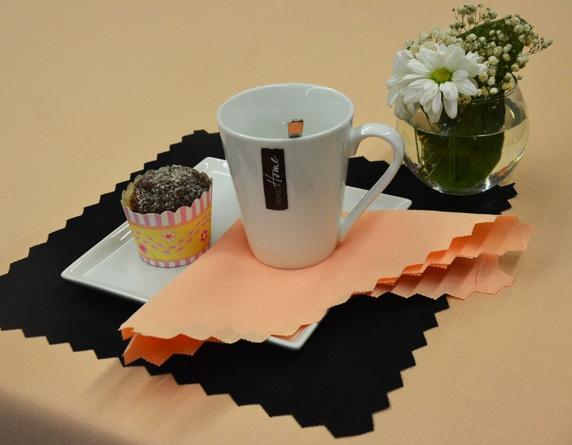 Teflonový ubrus 366 meruňková STANDARD