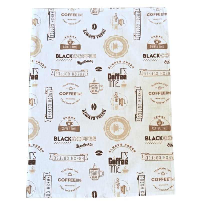 Sada  utěrek -  Kávový čas - Balení: 3ks