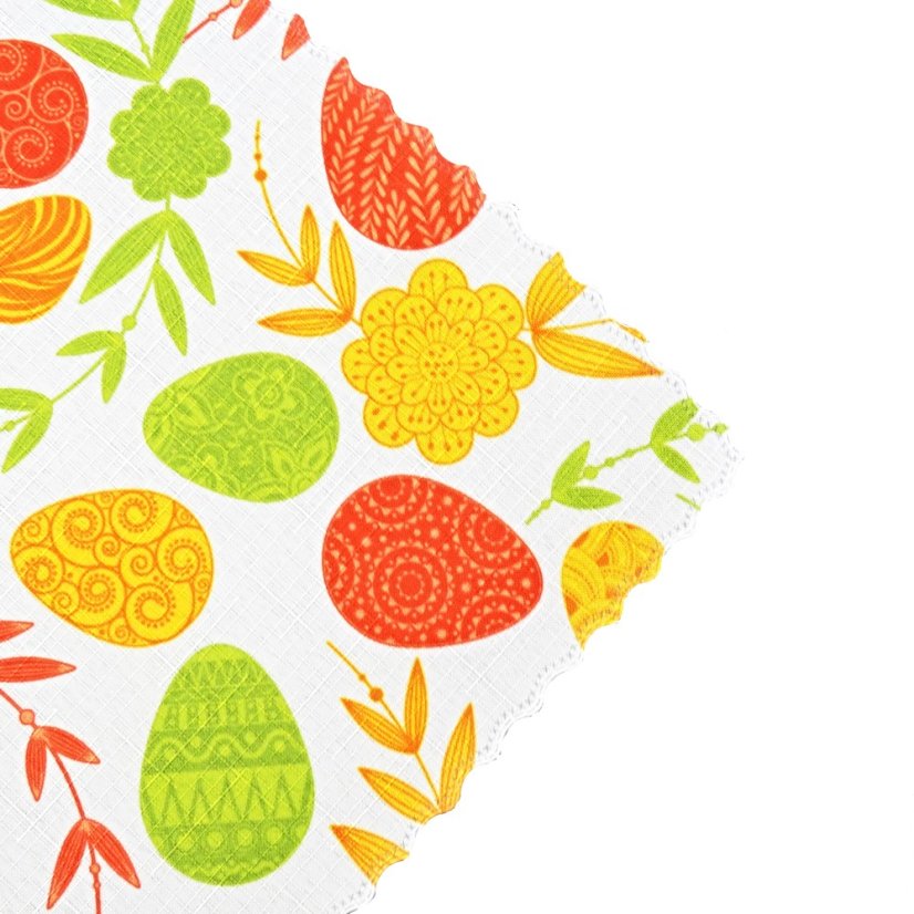 Teflonový velikonoční ubrus Vajíčka - Vyber rozměr: 38x38