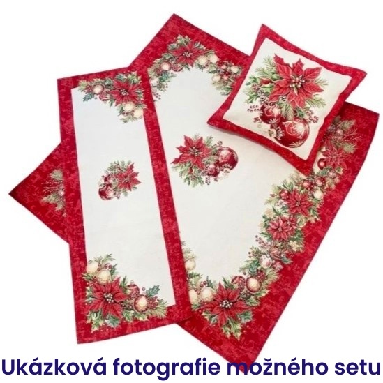 Vánoční gobelínové ubrusy - Vánoční hvězda