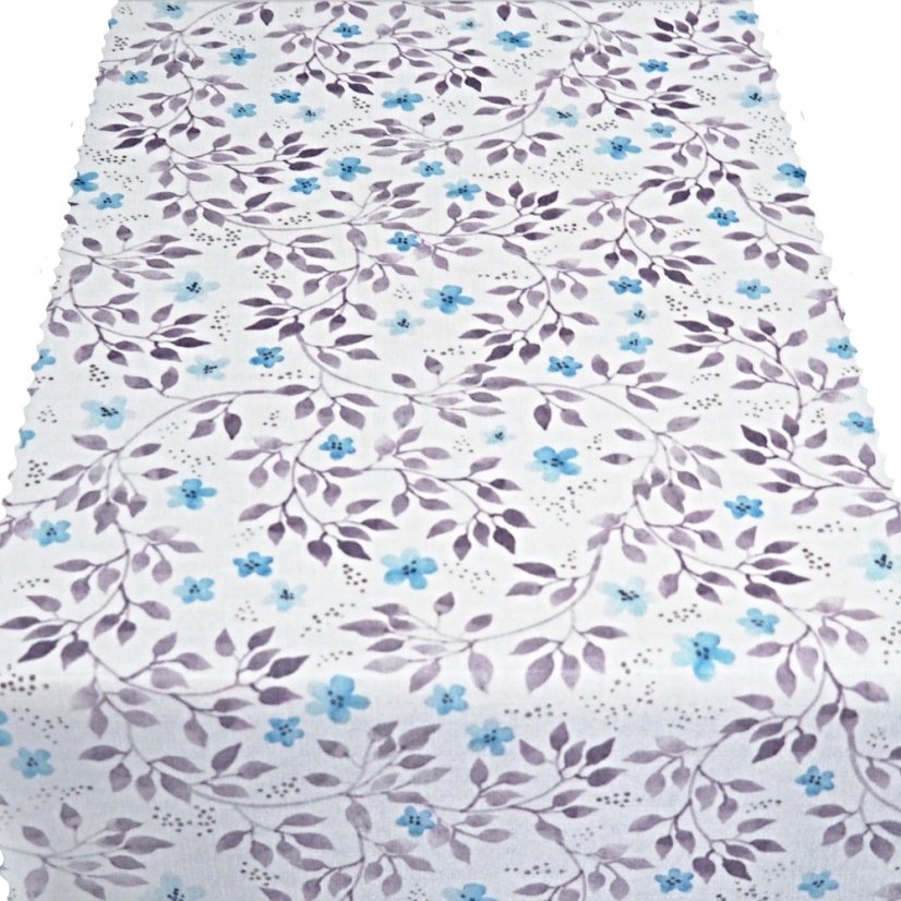 Ubrusová šála v metráži Erní - Šíře materiálu ↔ (cm): 38, Vyber okraje: pouze střih