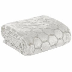 Mikroflanelová deka Zoja 2 - šedá