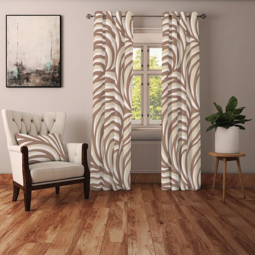 Dekorační látka SOFT 25416-119 - Šíře materiálu ↔ (cm): 150, Vyber šití: bez obšití