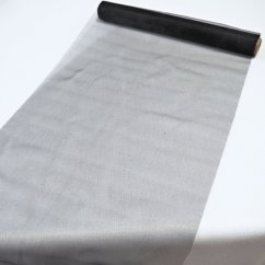 Dekorační organza  - černá