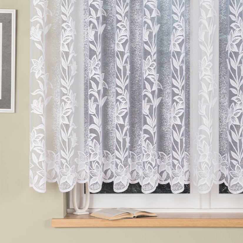 Kusová záclona Vilma - Vyber rozmer záclony ↕VxŠ ↔ (cm): 150x300