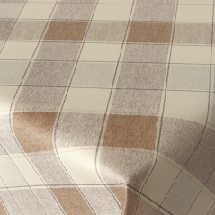 PVC ubrusovina - Kostky hnědé