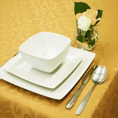 Látka na ubrusy Gastro HT zlatá H-342-3268