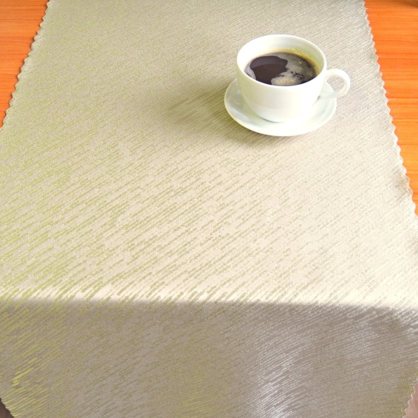 Ubrusová šála, ubrus Premium - krémová - Vyber rozměr: 30x40