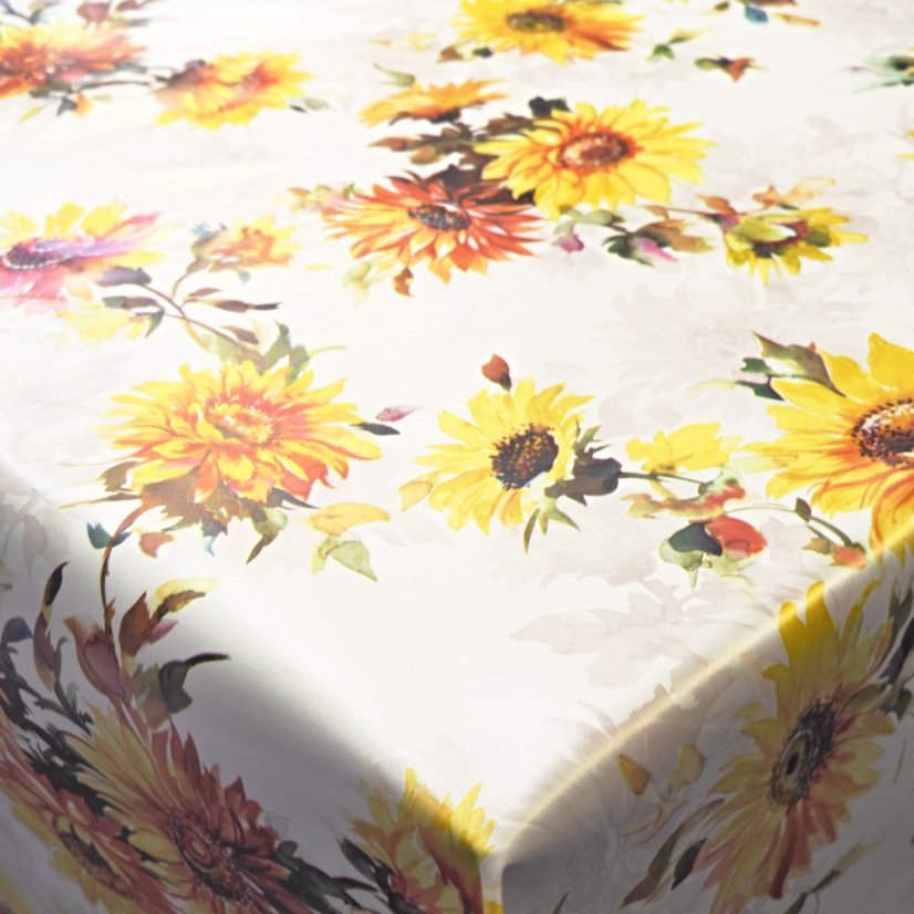 PVC obrusovina - Kvitnúce slnečnice