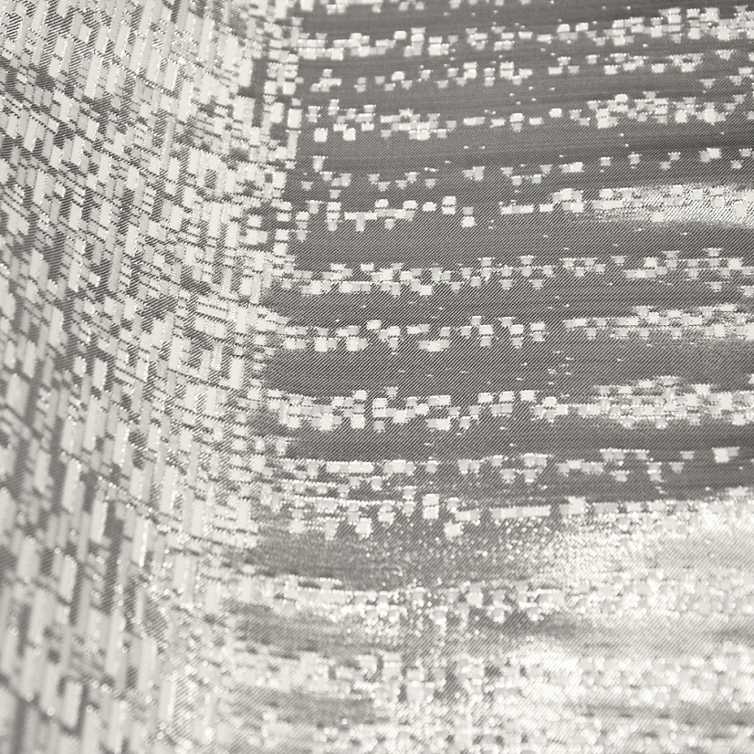 Ubrusy a ubrusové šály Luksa - stříbrná - Vyber rozměr: 80x80