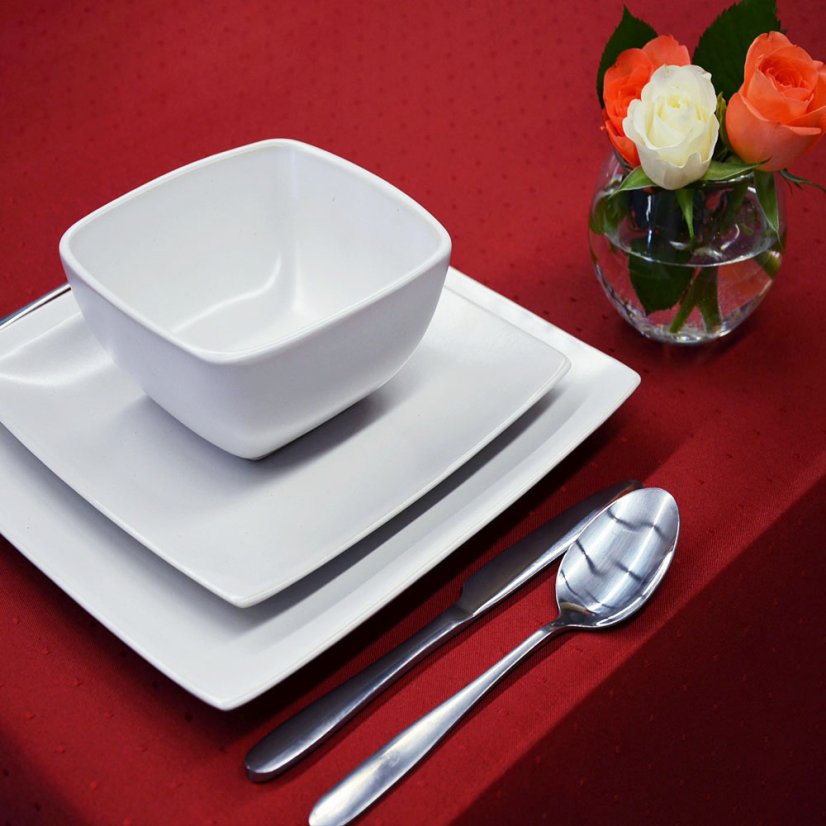 Látka na ubrusy Gastro HT vínová H-232-2220 - Šíře materiálu ↔ (cm): 180