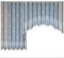 Kusová záclona Amada - Vyber rozměr záclony VxŠ: 160x300