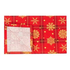 Sada vánočních utěrek - Zlaté vločky