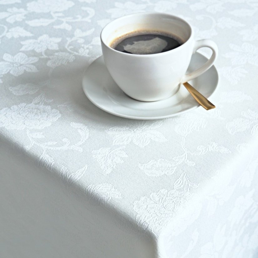 Obrusy Gastro Prestige Artemida - biely - Vyber rozměr: 75x75