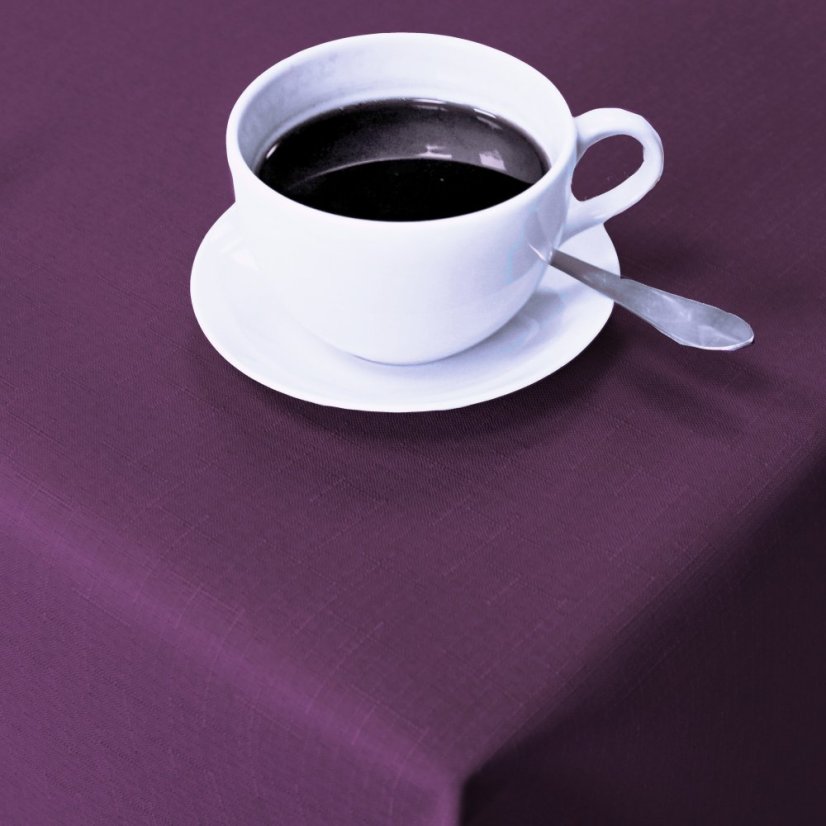 Teflonový ubrus 365 tmavě fialová STANDARD