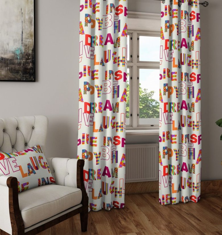 Dekorační látka Blackout 33004-001 - Šíře materiálu ↔ (cm): 150, Vyber šití: bez obšití