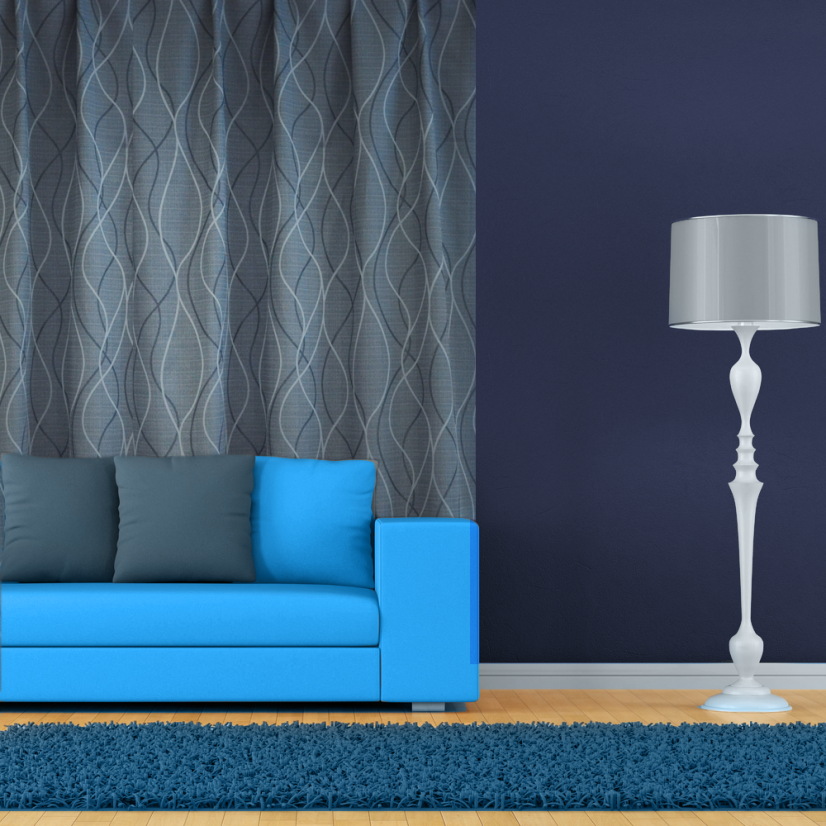 Dekorační látka Zaira - tm. šedá - Šírka materiálu ↔ (cm): 150, Vyber šitie: bez obšití