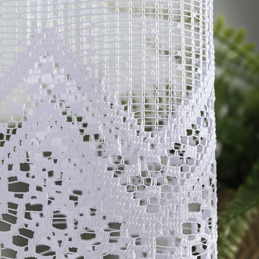 Záclona Andrea - Vyber výšku ↕ (cm): 160, Vyber šitie: bez obšití