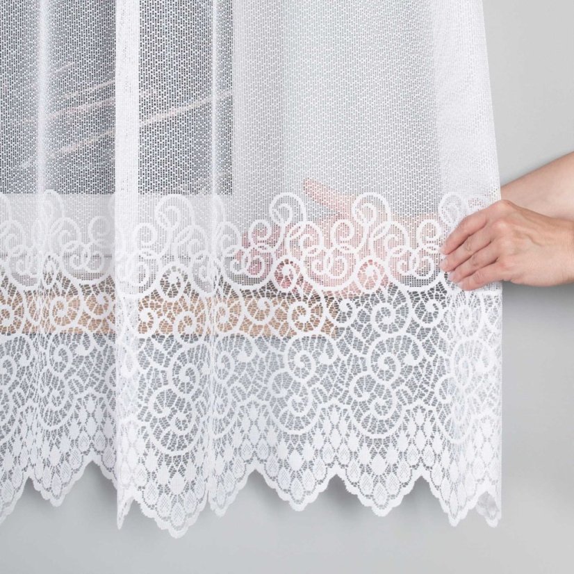 Kusová záclona Julie - Vyber rozměr záclony  ↕VxŠ ↔ (cm): 130x300