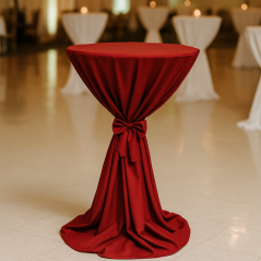 Rautový ubrus na barový stůl Helena - výběr barvy