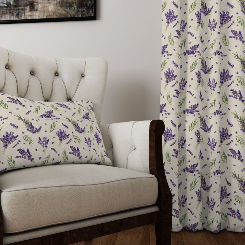 Dekorační látka LINO 25476-101 - Šíře materiálu ↔ (cm): 150, Vyber šití: bez obšití