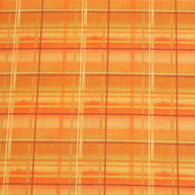 Teflonový ubrus tisk Tanja - oranžová - Vyber rozměr: 75x75