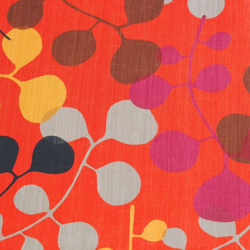 Teflonový ubrus tisk Alena - červená