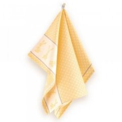 Velikonoční utěrka Zajda - žlutá