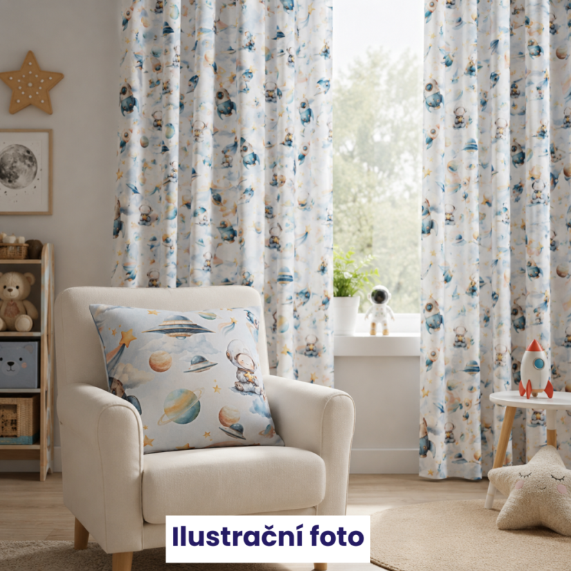 Obliečka na vankúšik Hviezdna výprava - Rozmer vankúšika: 40x40