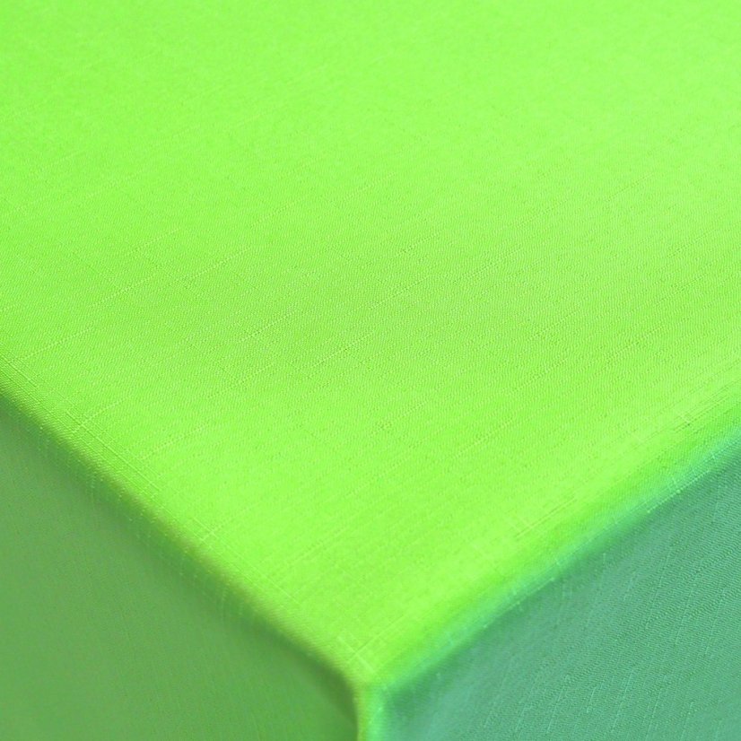 Teflonový ubrus 3187 jarní zelená STANDARD - obšitý - Vyber rozměr: 75x75
