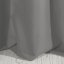 Kusový závěs s očky Rita - šedohnědý - Vyber rozměr závěsu VxŠ: 250 x 140 cm