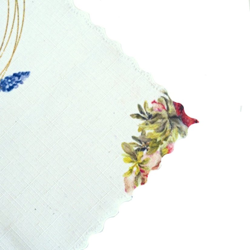 Teflonové ubrusy Velikonoční věnec - Vyber rozměr: 75x75