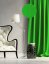 Dekorační látka Hela - hráškově zelená - Šíře materiálu (cm): 170, Vyberte šití: obšití okrajů a našití stužky