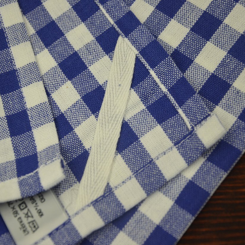 Utěrka - kanafas modrý - Balení: 1ks