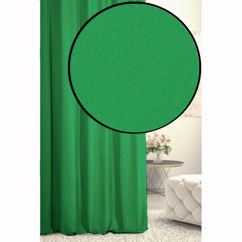 Dekorační látka Rongo - zelená - Šíře materiálu ↔ (cm): 150, Vyber šití: bez obšití