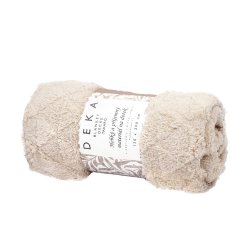 Mikroflanelová deka Linea - smetanová