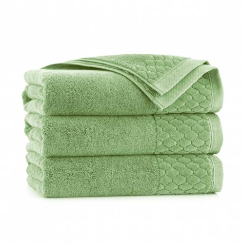Luxusní ručník, osuška Carlo - zelená - Rozměr ručníku: 30x50