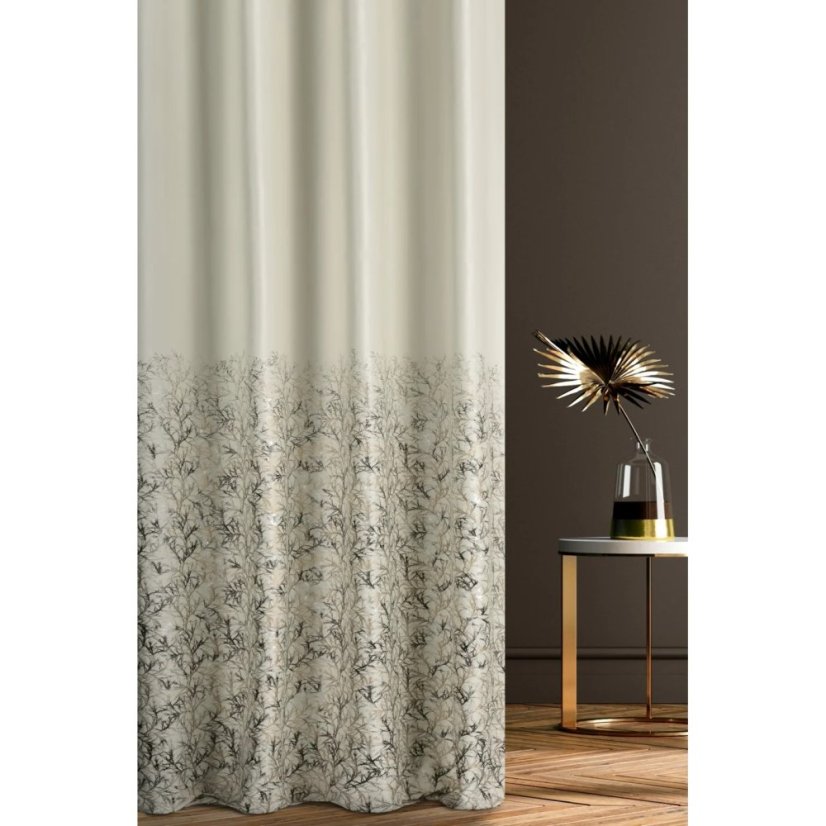 Dekorační látka Valencie – béžová - Vyber šití: bez obšití, Výška látky ↕ (cm): 300