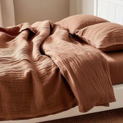 Mušelínové obliečky - orieškové