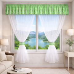 Voálový set s kanýrem Kanafas