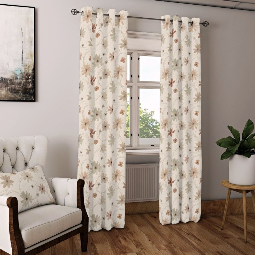 Dekorační látka LINO 25368-101 - Šíře materiálu ↔ (cm): 150, Vyber šití: bez obšití