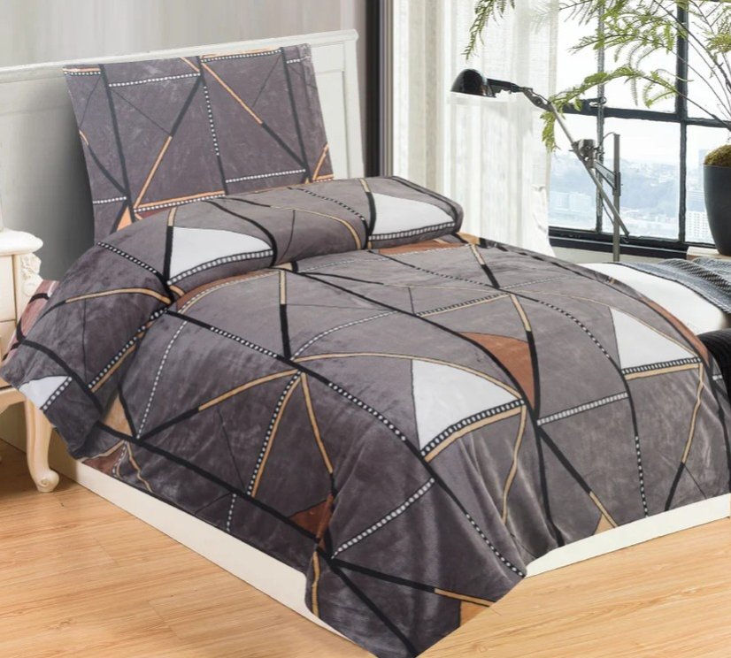 Povlečení mikroflanel Lucika - Rozměr povlečení: 140x200+70x90
