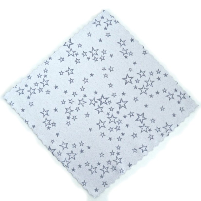 Prostírání a ubrusy Hvězdné přání - Modro/stříbrné - Vyber rozměr: 30x30