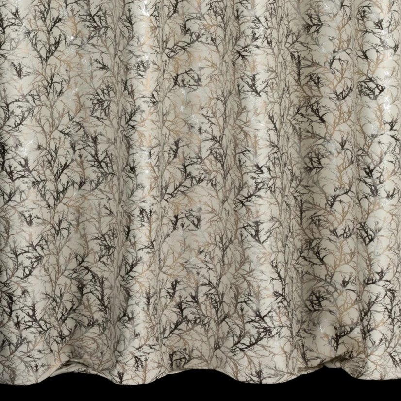 Dekorační látka Valencie – béžová - Vyber šití: bez obšití, Výška látky ↕ (cm): 300