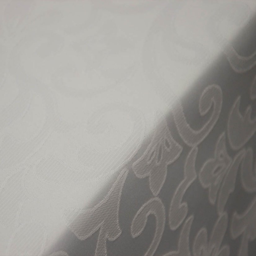 Látka na ubrusy Gastro HT bílá H342-2000 - Šírka materiálu ↔ (cm): 180