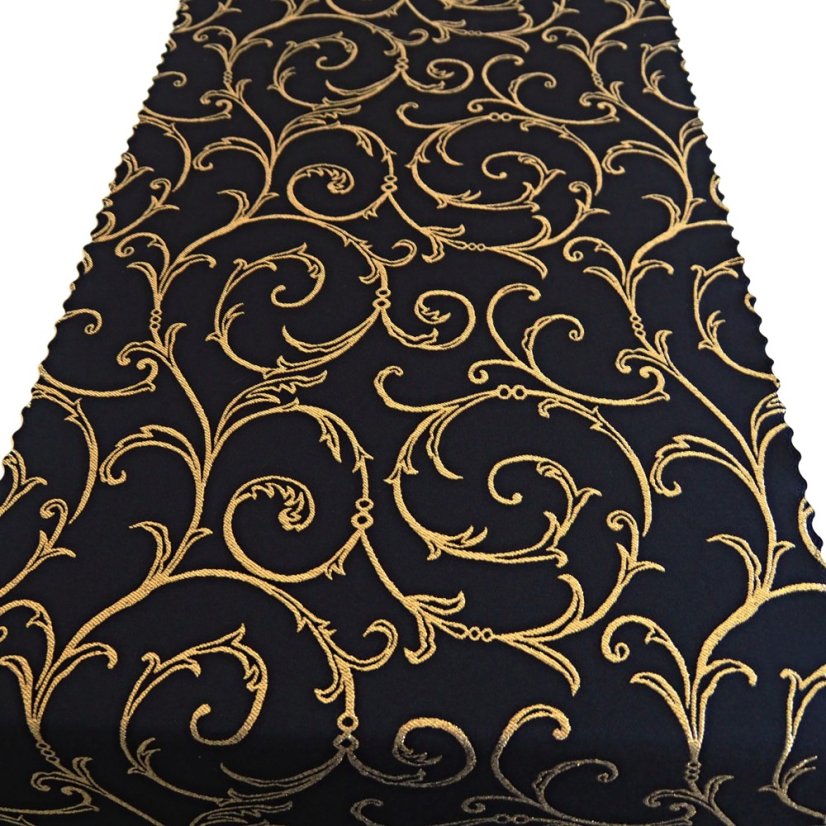 Ubrusová šála v metráži Orfela - Šírka materiálu ↔ (cm): 38, Vyber okraje: pouze střih