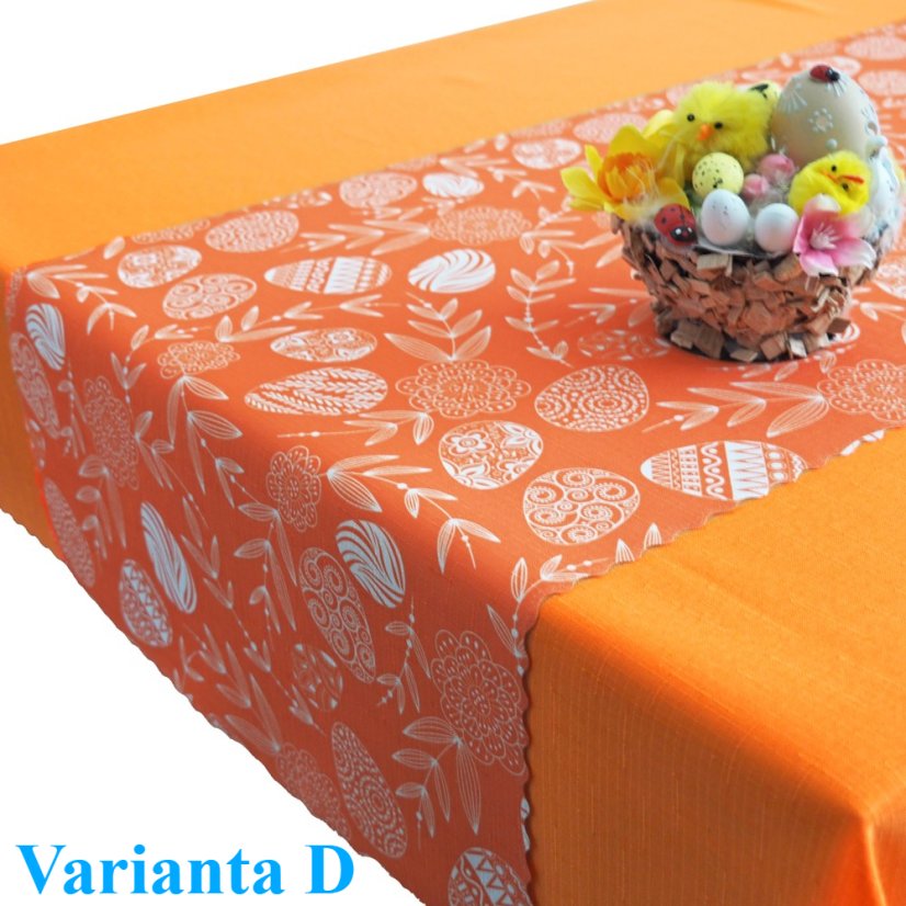 Velikonoční ubrusový set Vejce