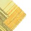Teflonový ubrus tisk  Silva - žluto/zelený - Rozměr ubrusu: 75x75
